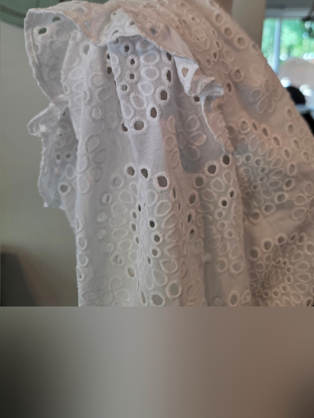 Lilly Pulitzer Size 10 White Eyelet Dress Cotton Lined Wedding Party Event - Picture 6 of 13